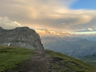 Mountains meet sea