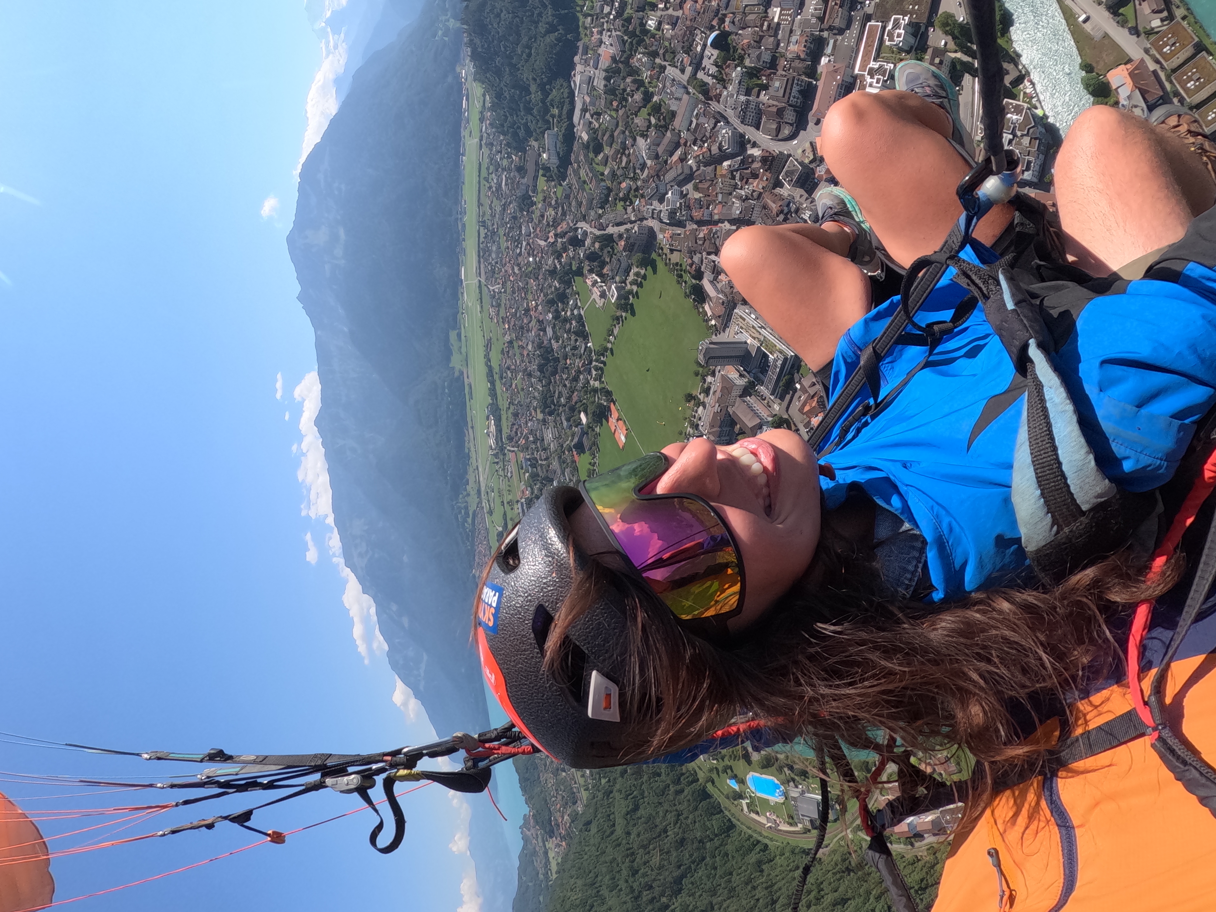 Paragliding view
