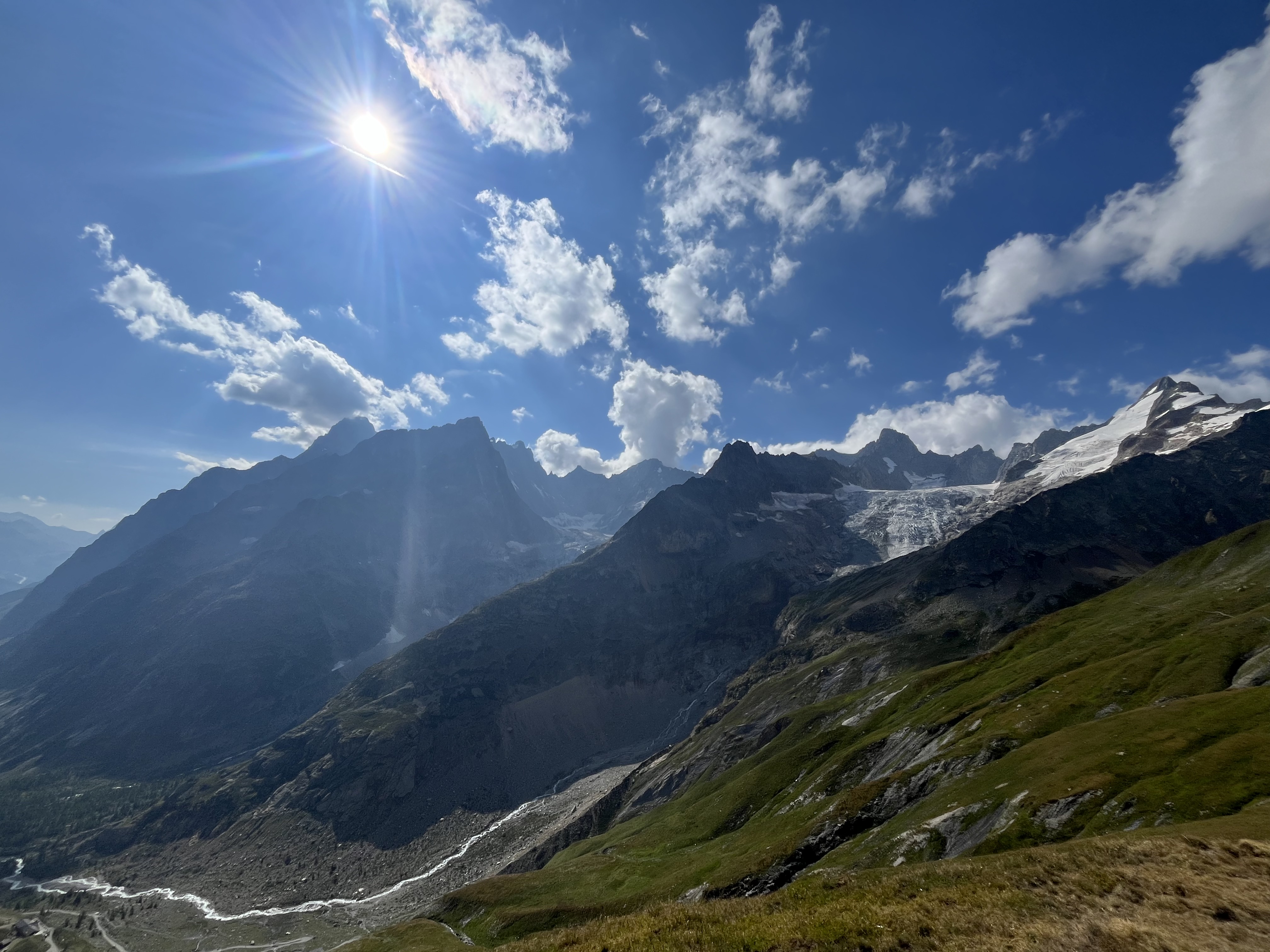 Alpine hiking